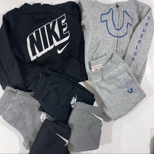 ❌SOLD❌ Kids sweat pants bundle size 2T Nike True Religion Gap OshKosh